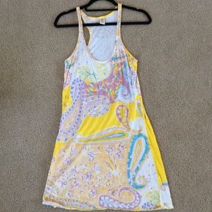 Lucky Brand dress beach coverup tunic size small